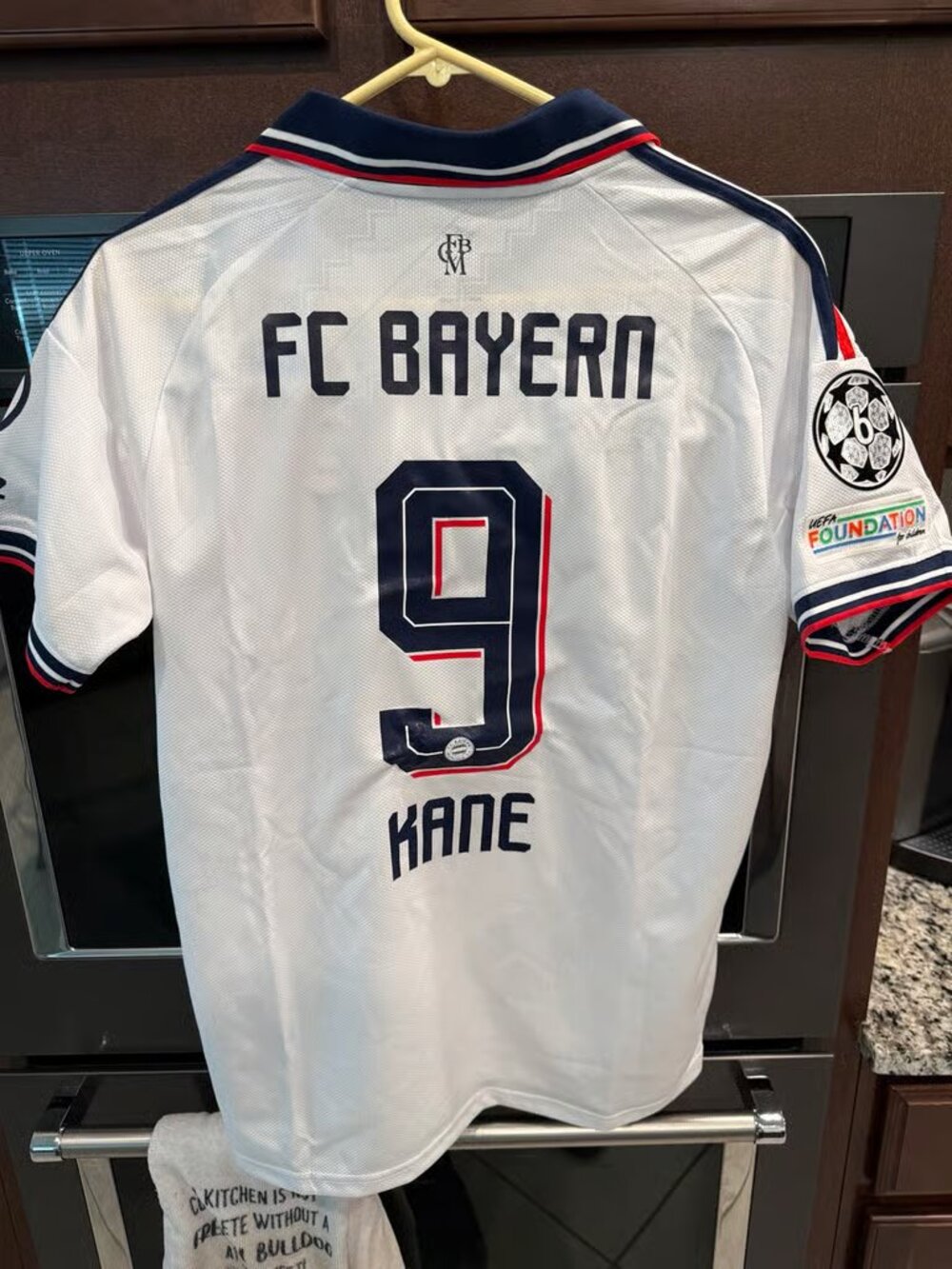 Harry Kane White 2026 27 Soccer Jersey
